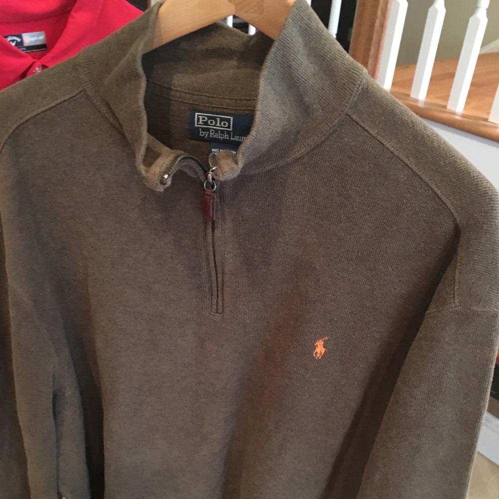 1/4 Zip Polo Pullover